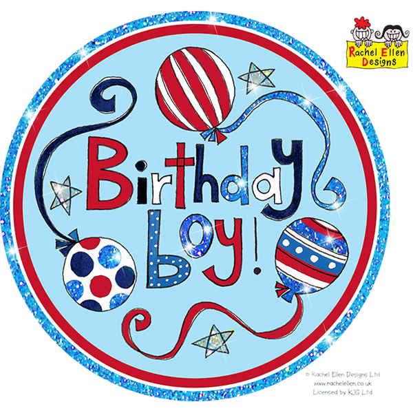 Badge Re-Bday Boy